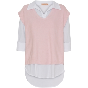 Marta Du Chateau Mdc Norah Shirt-Vest set 80389 Rosa 7278
